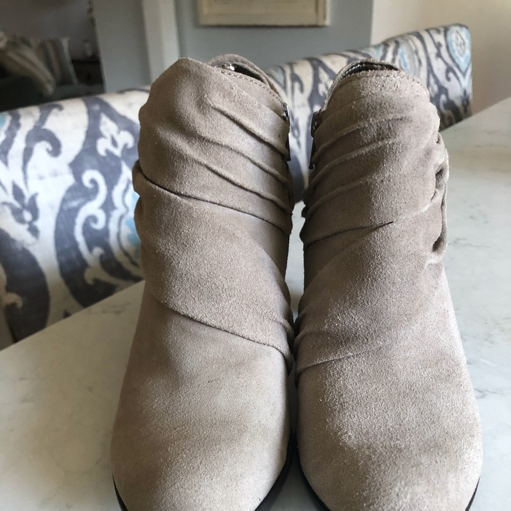 Andrew Geller Suede Ankle Boots